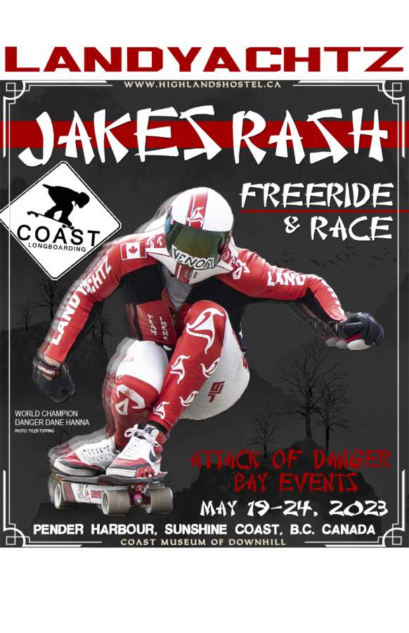 Now you can Freeride Danger Bay & Jakes Rash!! on COASTLONGBOARDING.COM